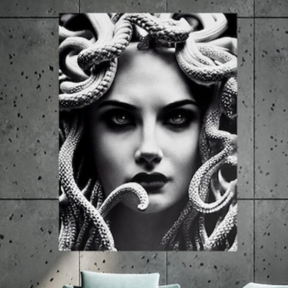 Versace 8 1/2"x11" Wall Art - Picture 1 of 2